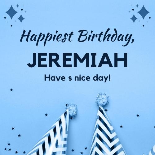 Happy Birthday Jeremiah Images