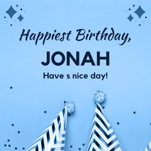Happy Birthday Jonah Images