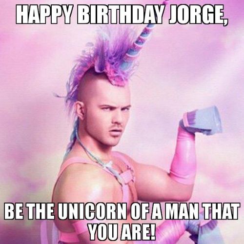 Happy Birthday Jorge Memes