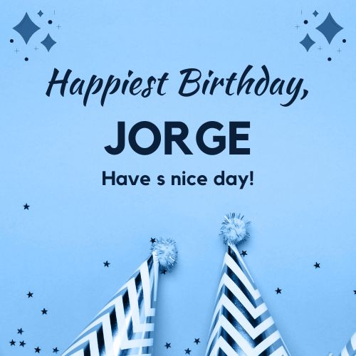 Happy Birthday Jorge Images