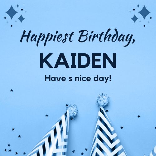 Happy Birthday Kaiden Images