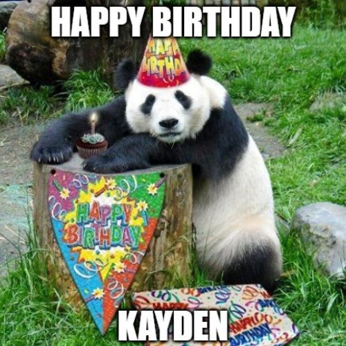 Happy Birthday Kayden Memes