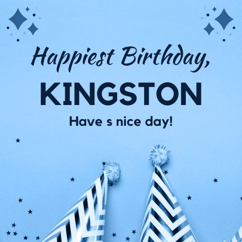 Happy Birthday Kingston Images
