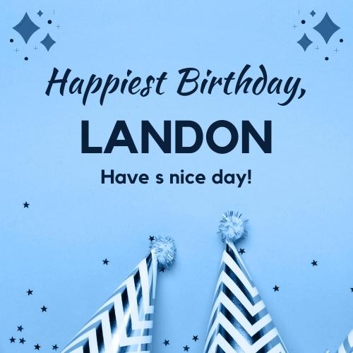 Happy Birthday Landon Images