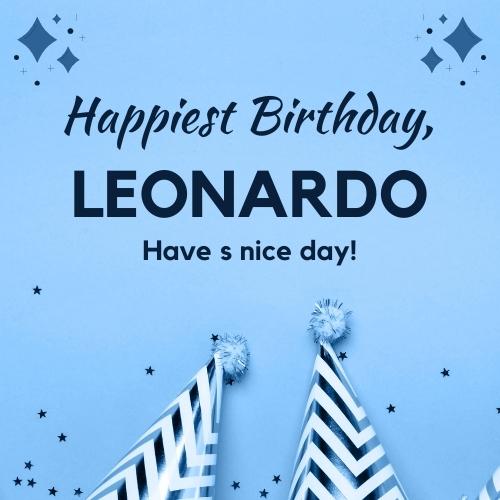 Happy Birthday Leonardo Images