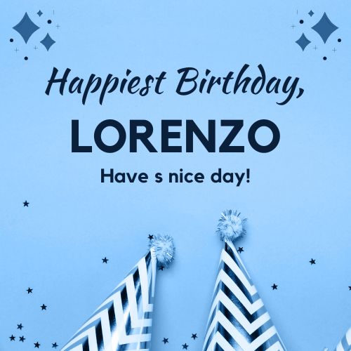 Happy Birthday Lorenzo Images