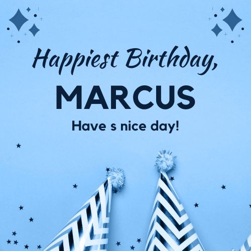 Happy Birthday Marcus Images