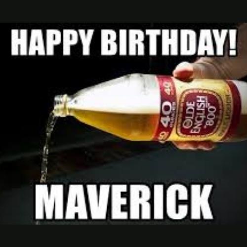 Happy Birthday Maverick Memes