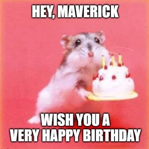 Happy Birthday Maverick Memes