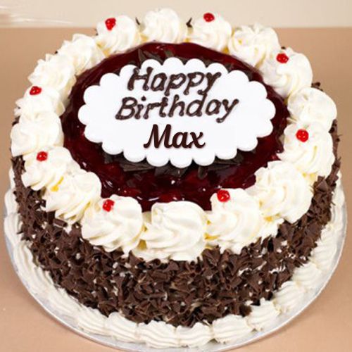 Happy Birthday Max Cake With Name