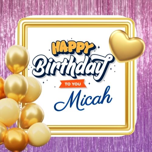 Happy Birthday Micah Picture