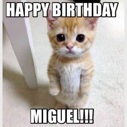 Happy Birthday Miguel Memes