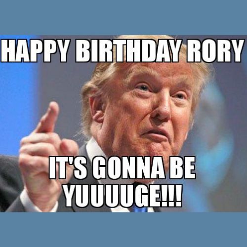 Happy Birthday Rory Memes