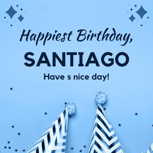Happy Birthday Santiago Images