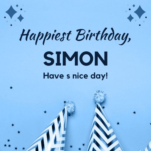 Happy Birthday Simon Images