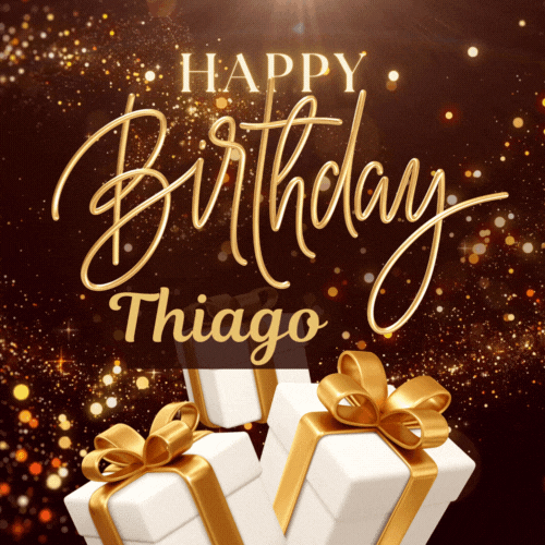 Happy Birthday Thiago Gif