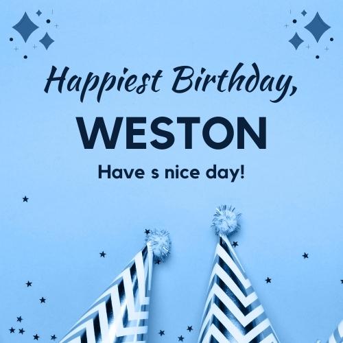 Happy Birthday Weston Images