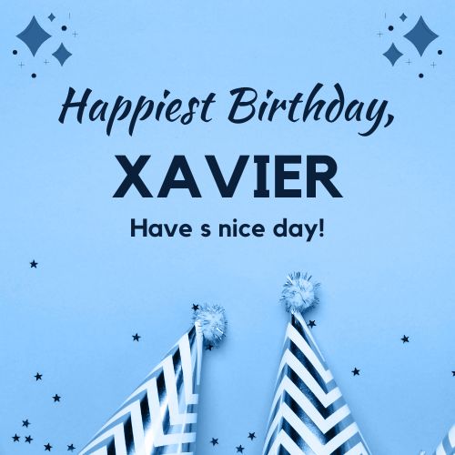 Happy Birthday Xavier Images