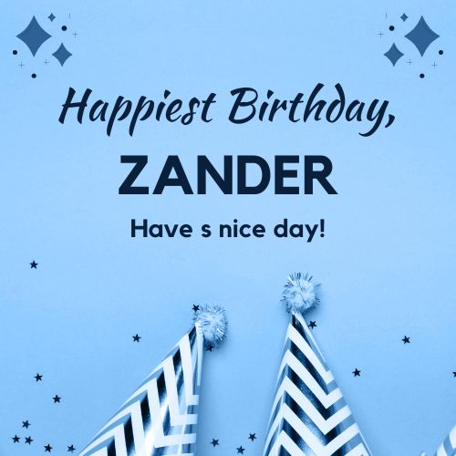 Happy Birthday Zander Images