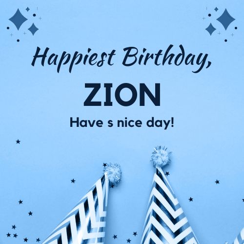Happy Birthday Zion Images