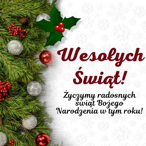 Merry Christmas in Polish Images