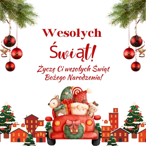 Happy Christmas in Polish Wishes