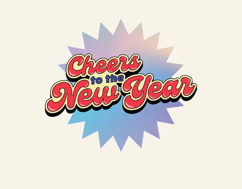 cheers to the new year image free download 2025