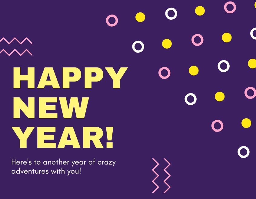 purple background happy new year 2023 images download free with wishes