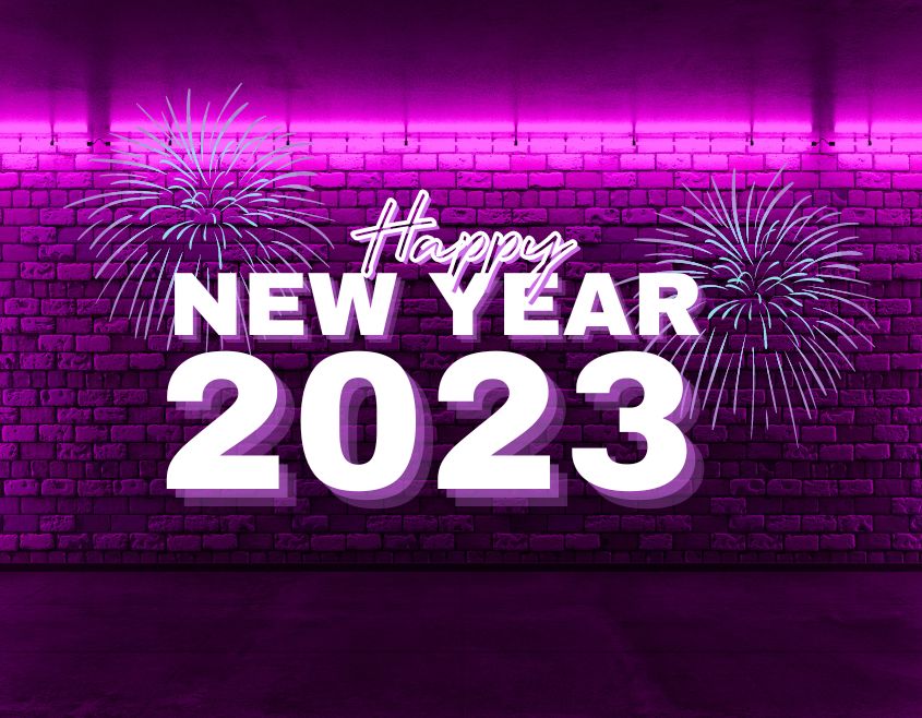 vintage happy new year 2023 images download free
