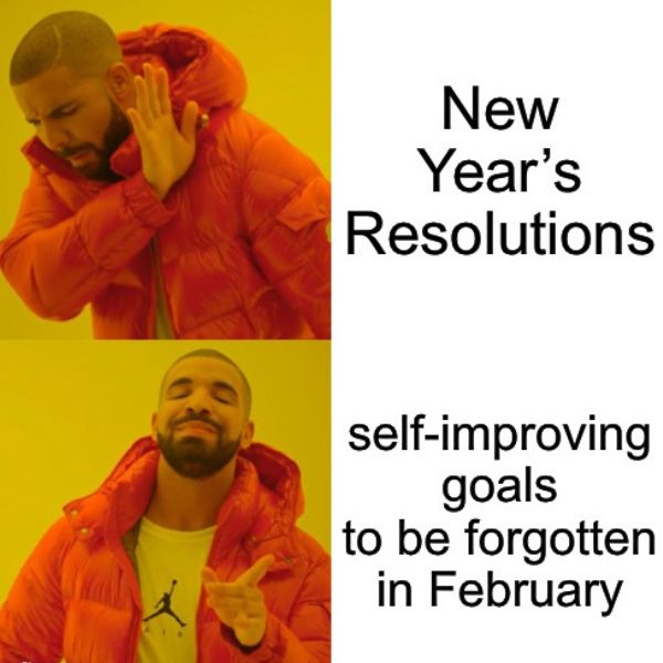 new year resolutions memes