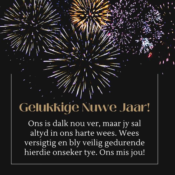 Happy New Year in Afrikaans Quotes