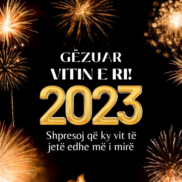 Happy New Year in Albanian Wishes