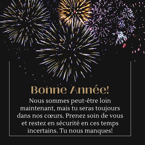 Happy New Year in French Quotes