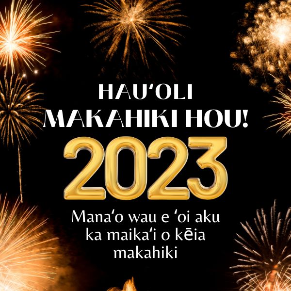 Happy New Year in Hawaiian Messages