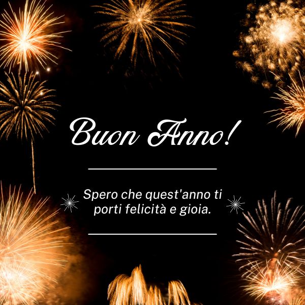 Happy New Year in Italian Greetings