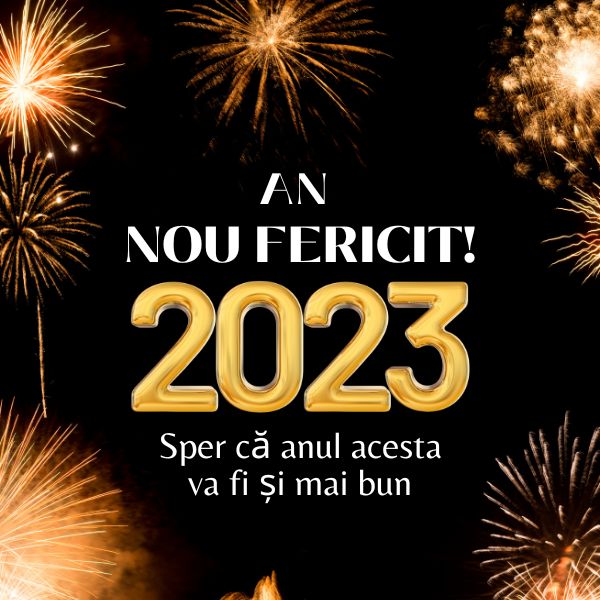 Happy New Year in Romanian Wishes