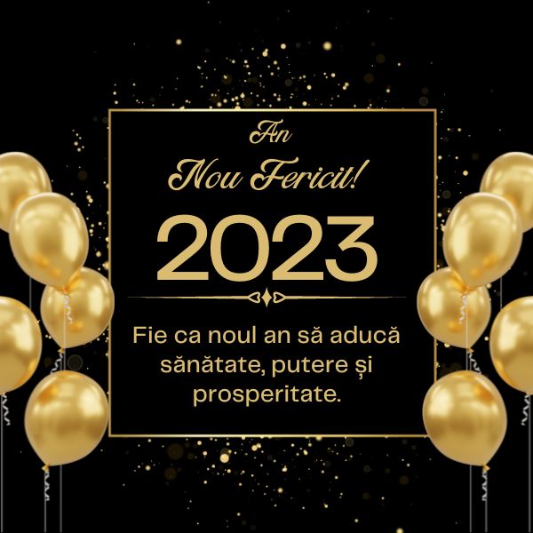 Happy New Year in Romanian Messages
