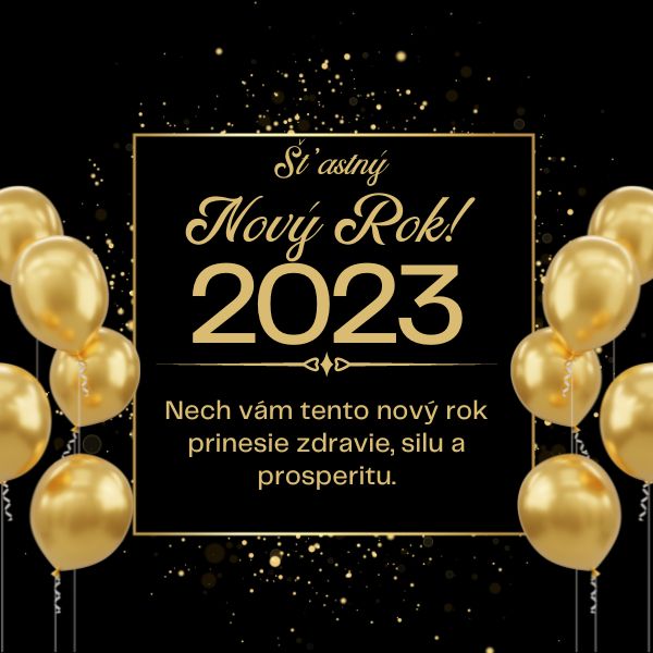Happy New Year in Slovak Greetings