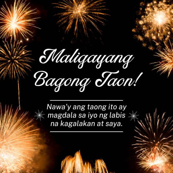 Happy New Year in Tagalog Images
