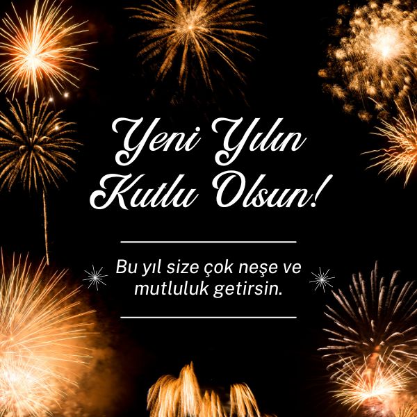 Happy New Year in Turkish Greetings