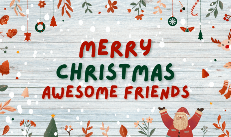 20+ Merry Christmas Friends GIFs Images Download Free