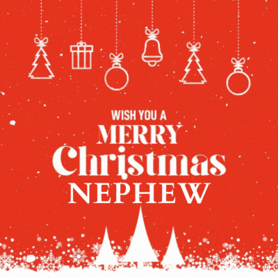 Merry Christmas Nephew Gif image free download