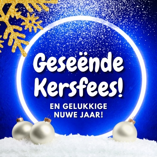 Merry Christmas in Afrikaans Images