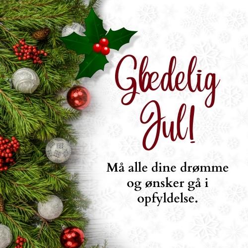 Merry Christmas in Danish Quotes