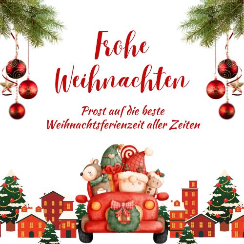 Merry Christmas in German Wishes