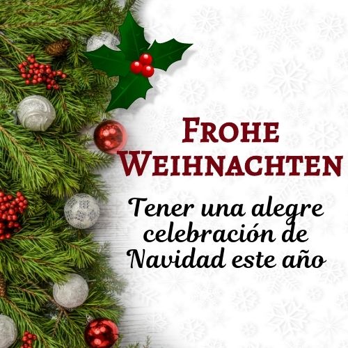 Merry Christmas in German Quotes