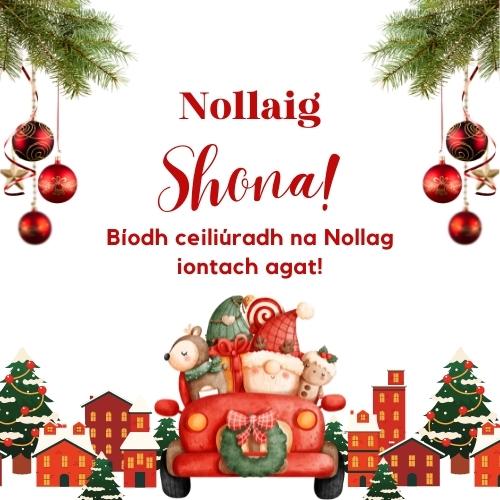 Merry Christmas In Irish Gaelic Wishes