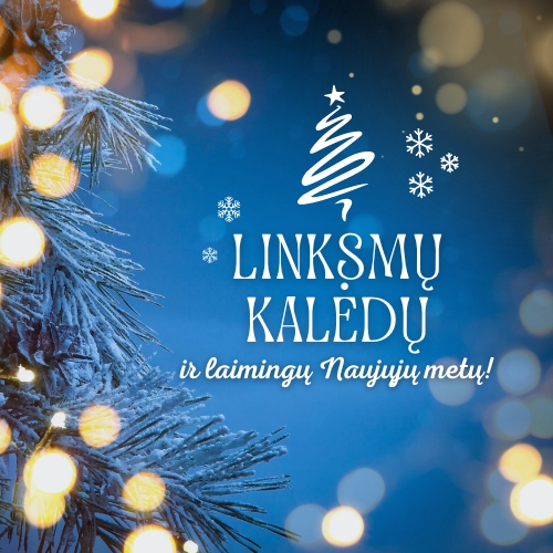Merry Christmas in Lithuanian Greetings