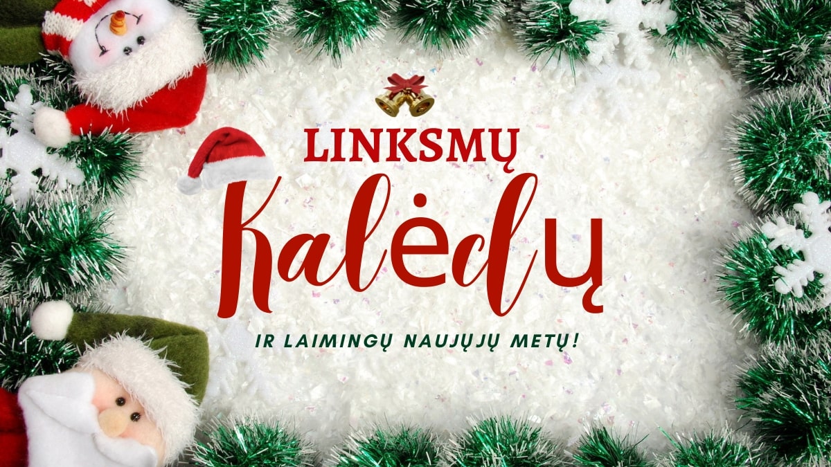 How to Say ‘Merry Christmas’ In Lithuanian Language