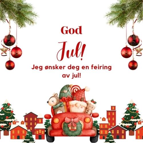 Merry Christmas In Norwegian Messages